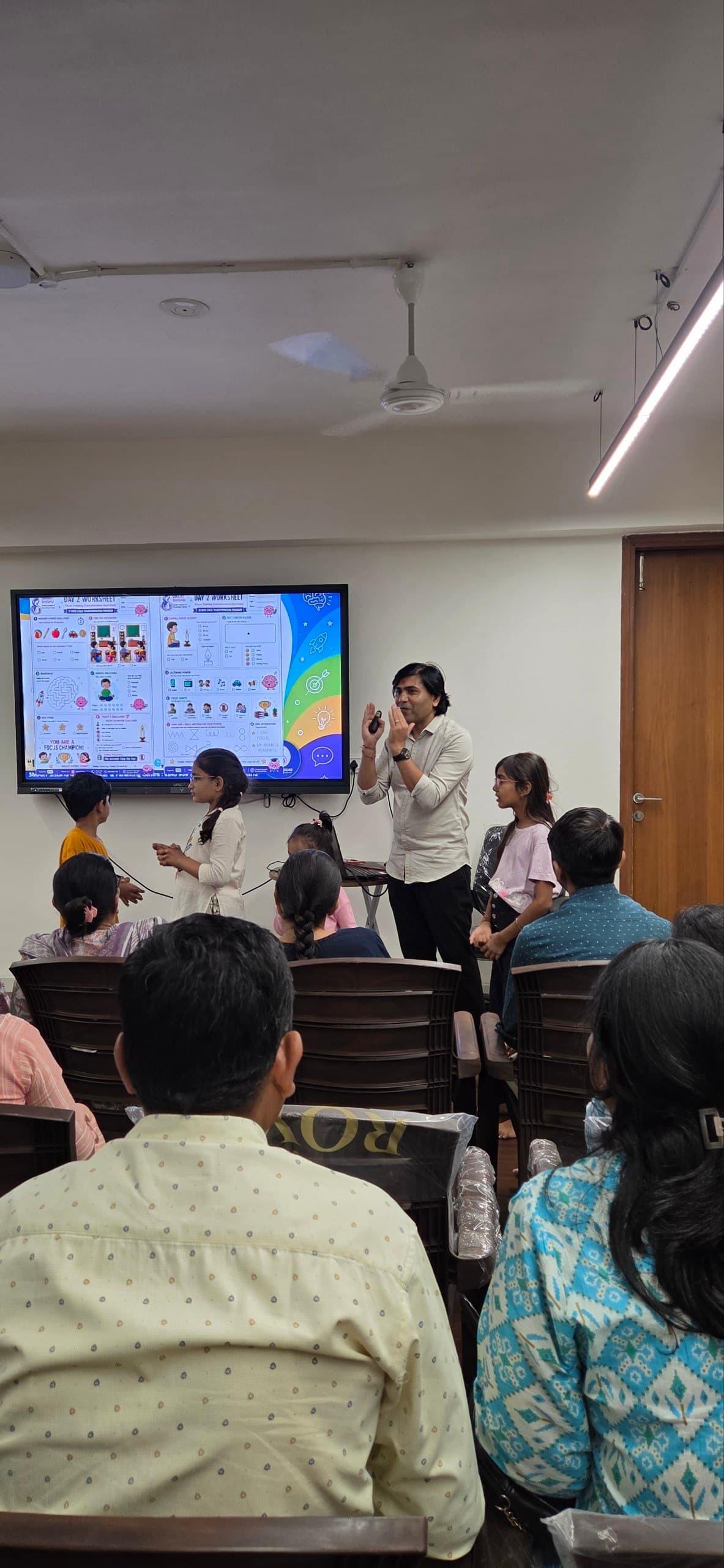 Classroom session at Smart Shishu