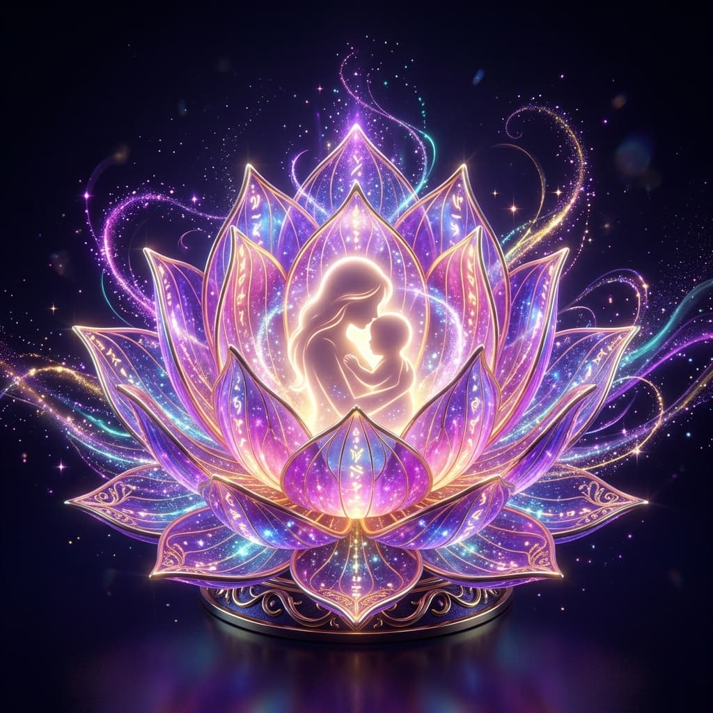 Smart Shishu Mother and Child Lotus